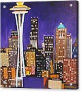 Seattle Skyline Acrylic Print
