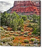 Sedona Arizona Mountain View - 02 Acrylic Print