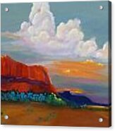 Angels At Sunset Acrylic Print