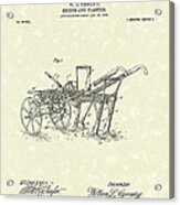 Seeder/planter 1904 Patent Art Acrylic Print