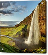 Seljalandsfoss Iceland Acrylic Print