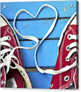 Shoes In Love Acrylic Print