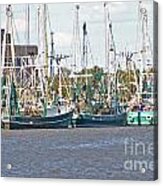 Shrimp Boats 3 Port Arthur Texas Acrylic Print