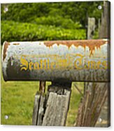 Sign Of The Times Seattle Times Acrylic Print
