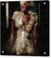 Silent Hill Nurse Acrylic Print