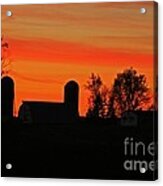 Silhouette Acrylic Print