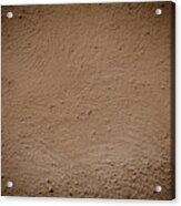 Simple Concrete Wall Background With Texture - Close Up Image Acrylic Print
