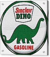 Sinclair Dino Gasoline Sign Acrylic Print
