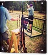 Skeet Shoot Acrylic Print