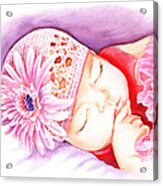 Sleeping Baby Acrylic Print