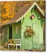 Small Garden House Acrylic Print