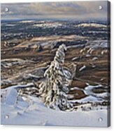 Snowy Day In The Palouse Acrylic Print