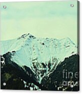 Snowy Peak Acrylic Print