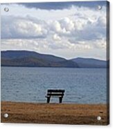 Solitude At Lake Khuvsgul Acrylic Print