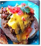 Sometimes College Food Can Be Amazing Acrylic Print