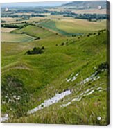 South Downs - Sussex - England Acrylic Print