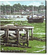 Southampton Northam River Itchen Mudflats Acrylic Print