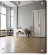 Spacious Living Room Acrylic Print