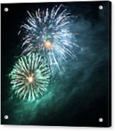 Spectacular Fireworks Acrylic Print