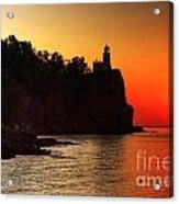 Split Rock Lighthouse - Sunrise Acrylic Print