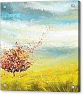 Spring-four Seasons Paintings Acrylic Print
