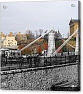 Spring Garden Street Bridge 1876 Acrylic Print