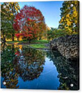 Spring Grove In The Fall Acrylic Print