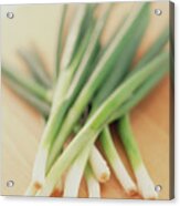Spring Onions Acrylic Print