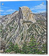 Springtime In Yosemite Valley Acrylic Print