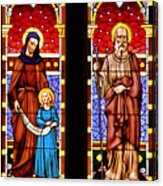 St Ann And St Joachim Acrylic Print