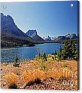 St. Mary Lake - Glacier Acrylic Print