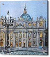 St. Peter's Square Acrylic Print
