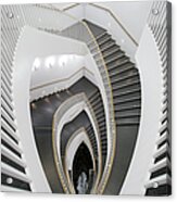 Staircase In Museum Of Contemporary Art Acrylic Print