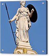 Statue Of Athena Acrylic Print