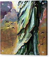 Statue Of Liberty New York Acrylic Print