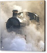 Steaming At Dawn No1 Acrylic Print