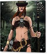 Steampunk Voodoo Acrylic Print