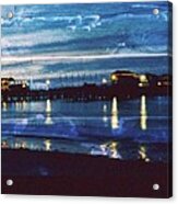 Stearns Warf S.b. Calif Acrylic Print