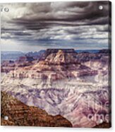 Stom At The Grand Canyon Acrylic Print