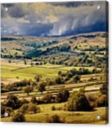 Storm Over Farndale Acrylic Print