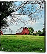 Stovall Farms In The Mississippi Delta Acrylic Print