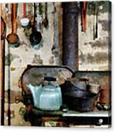 Stove With Tea Kettle Acrylic Print