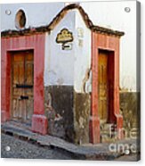 Street Corner, Mexico Acrylic Print