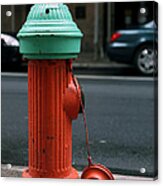 Street Hydrant Acrylic Print