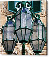 Street Lamp In Malta Acrylic Print