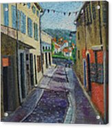 Street View From Provence Acrylic Print