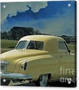 1950 Studebaker Starlight Coupe Acrylic Print