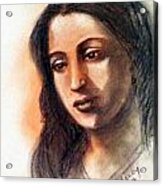 Suchitra Sen Acrylic Print