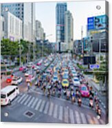 Sukhumvit Bangkok, Thailand Acrylic Print