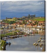 Summer Storm Whitby Abbey Acrylic Print